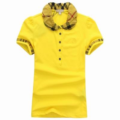 Burberry short lapel T woman S-2XL-016